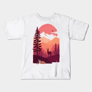 Crimson Peaks Kids T-Shirt